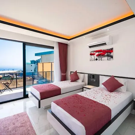 Villa Kalkan'da Deniz Manzarali