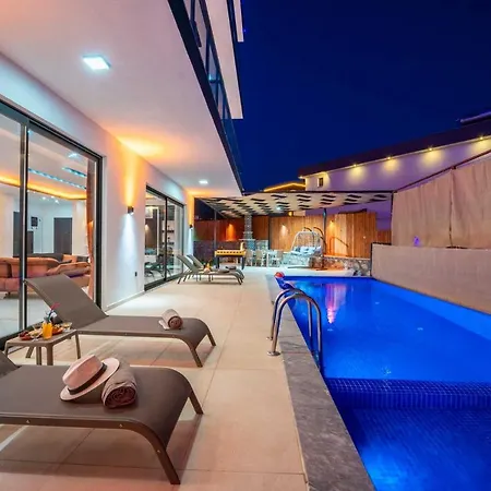 Villa Kalkan'da Deniz Manzarali *